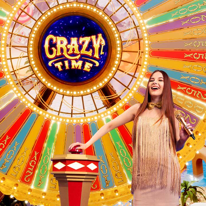 Crazy Time slot bij Safe Casino